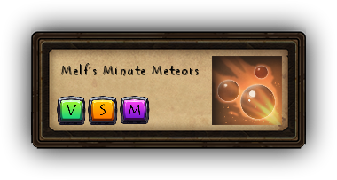 Melf's Minute Meteors